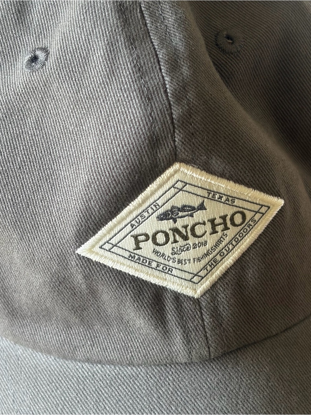 PONCHO Outdoors Baseball Hat
